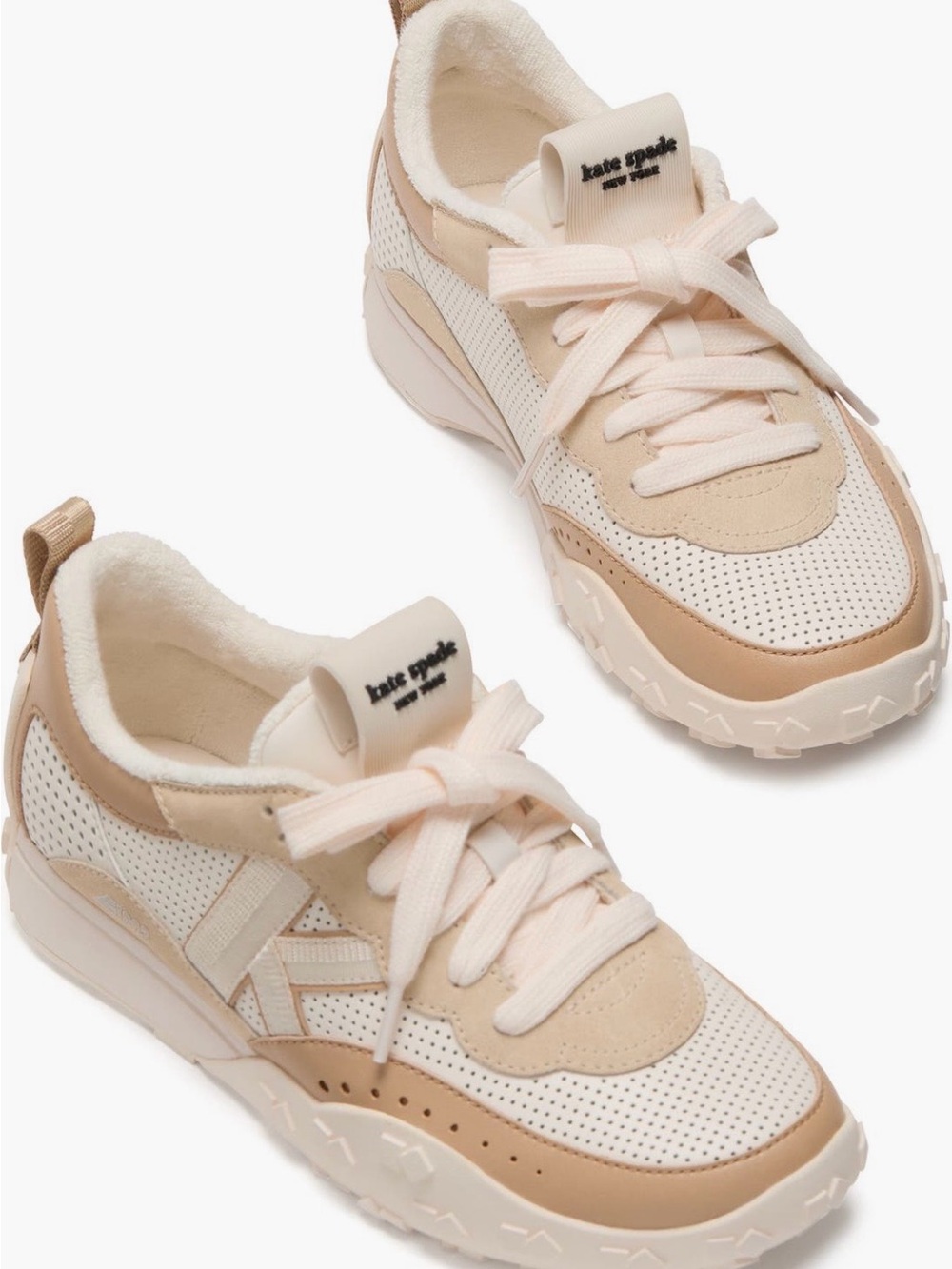 K as in Kate Low Top Sneaker Cream & Beach Sand